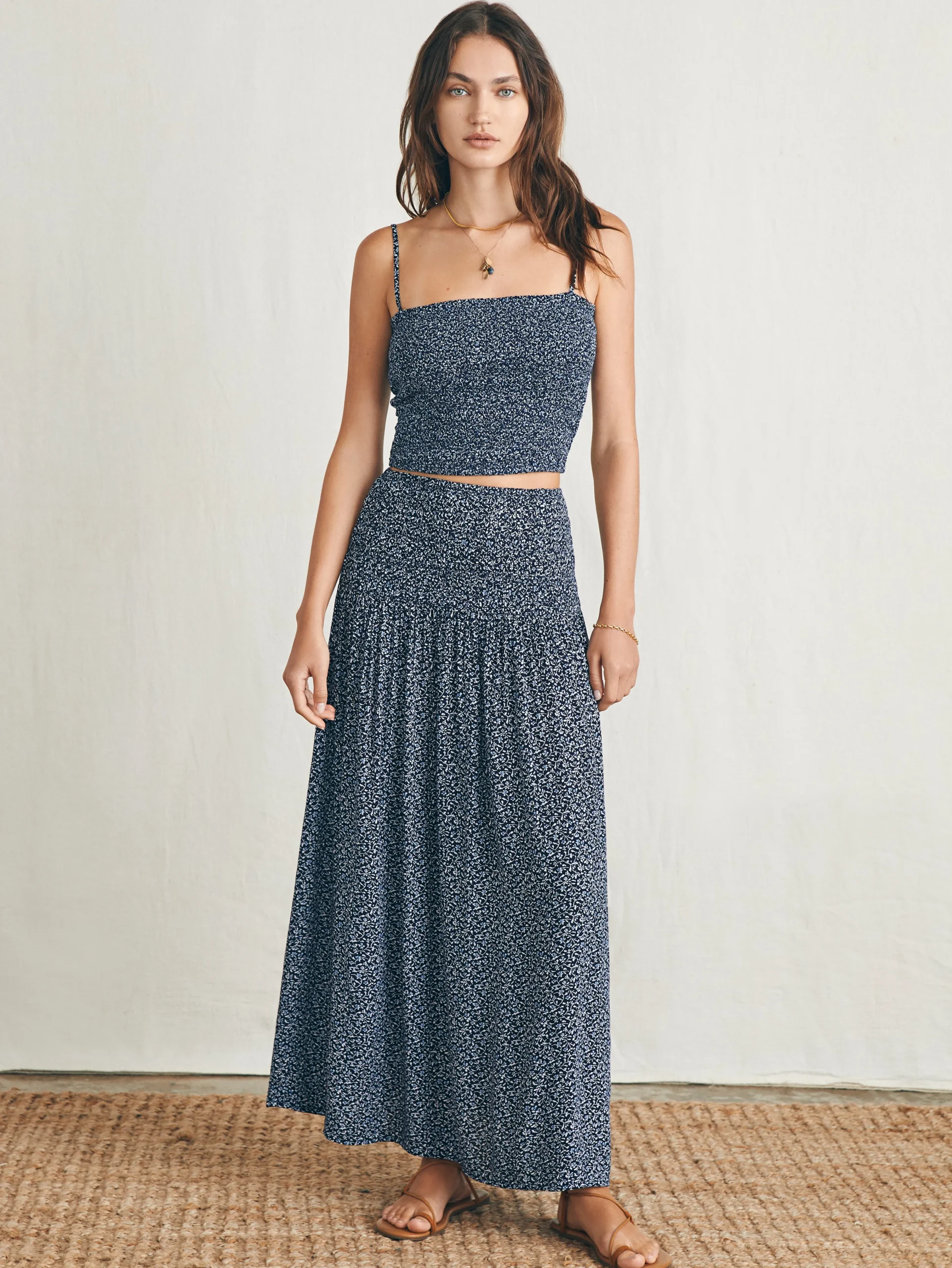 Faherty Brand Alisee Smocked Top -^Women Shirts & Tops