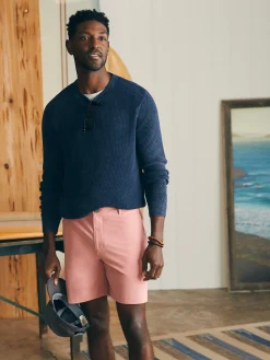 Faherty Brand All Day Shorts (7" Inseam) -^ Shorts