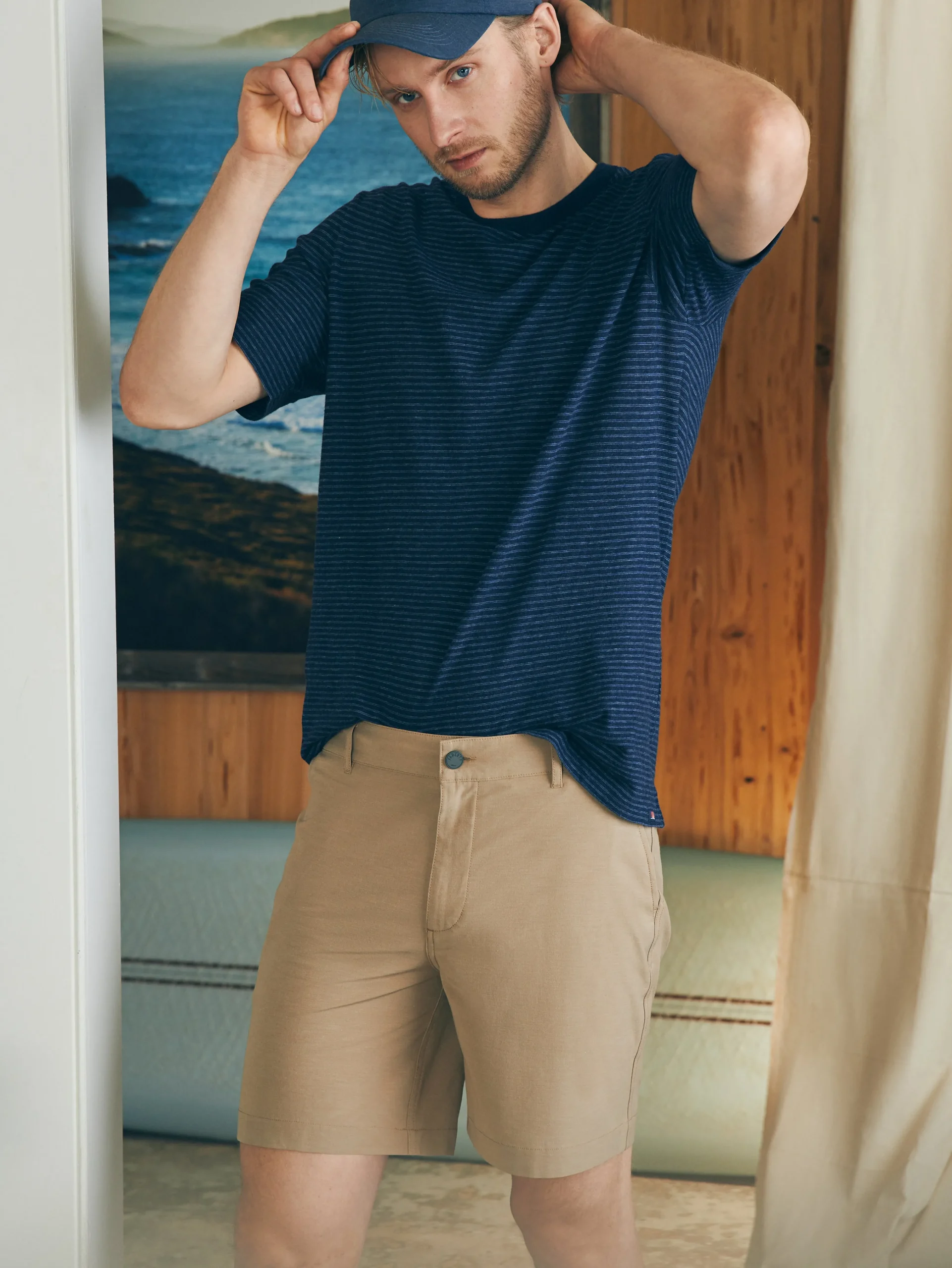 Faherty Brand All Day Shorts (7" Inseam) -^ Shorts