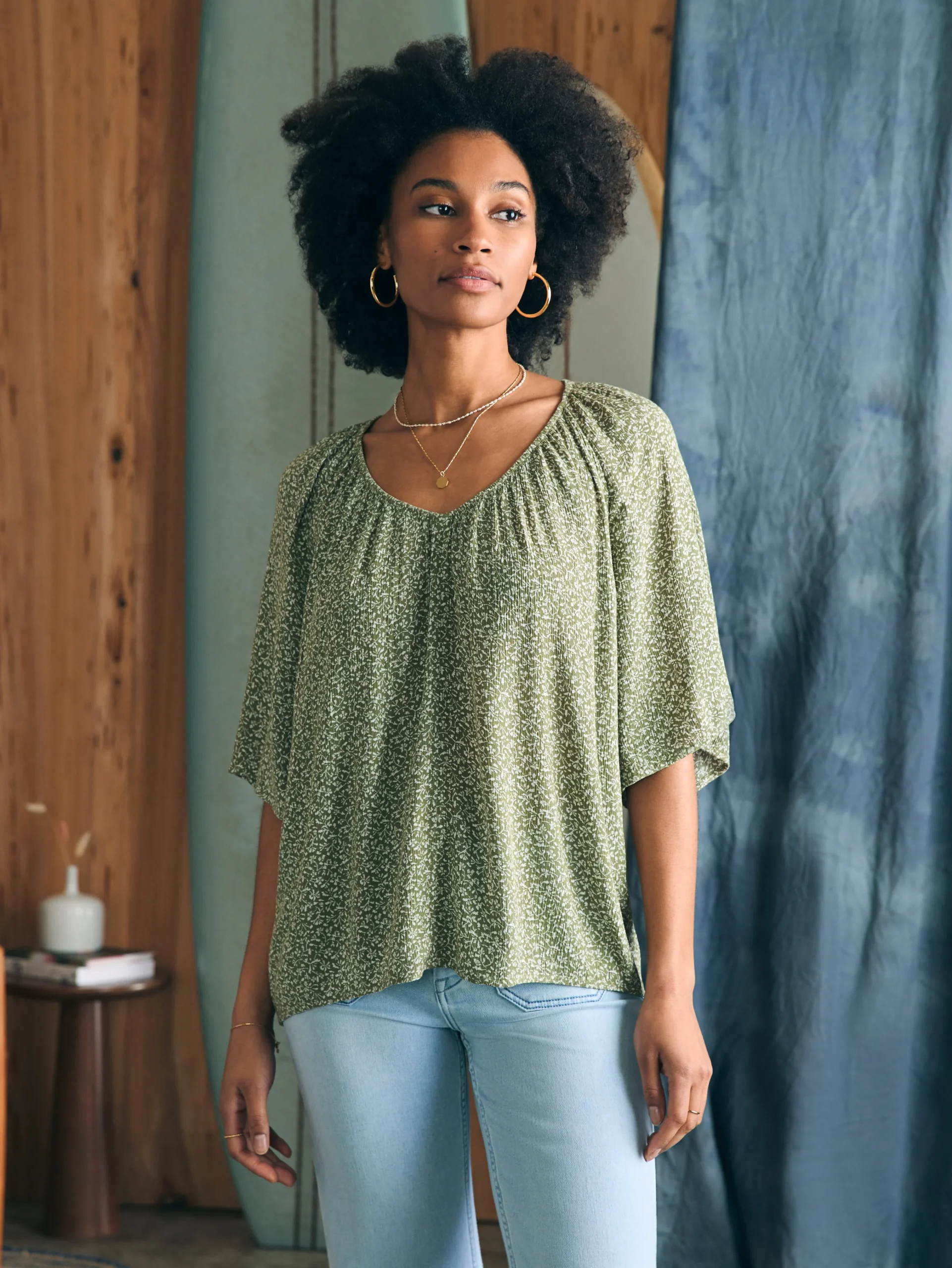 Faherty Brand Amira Top -^Women Shirts & Tops