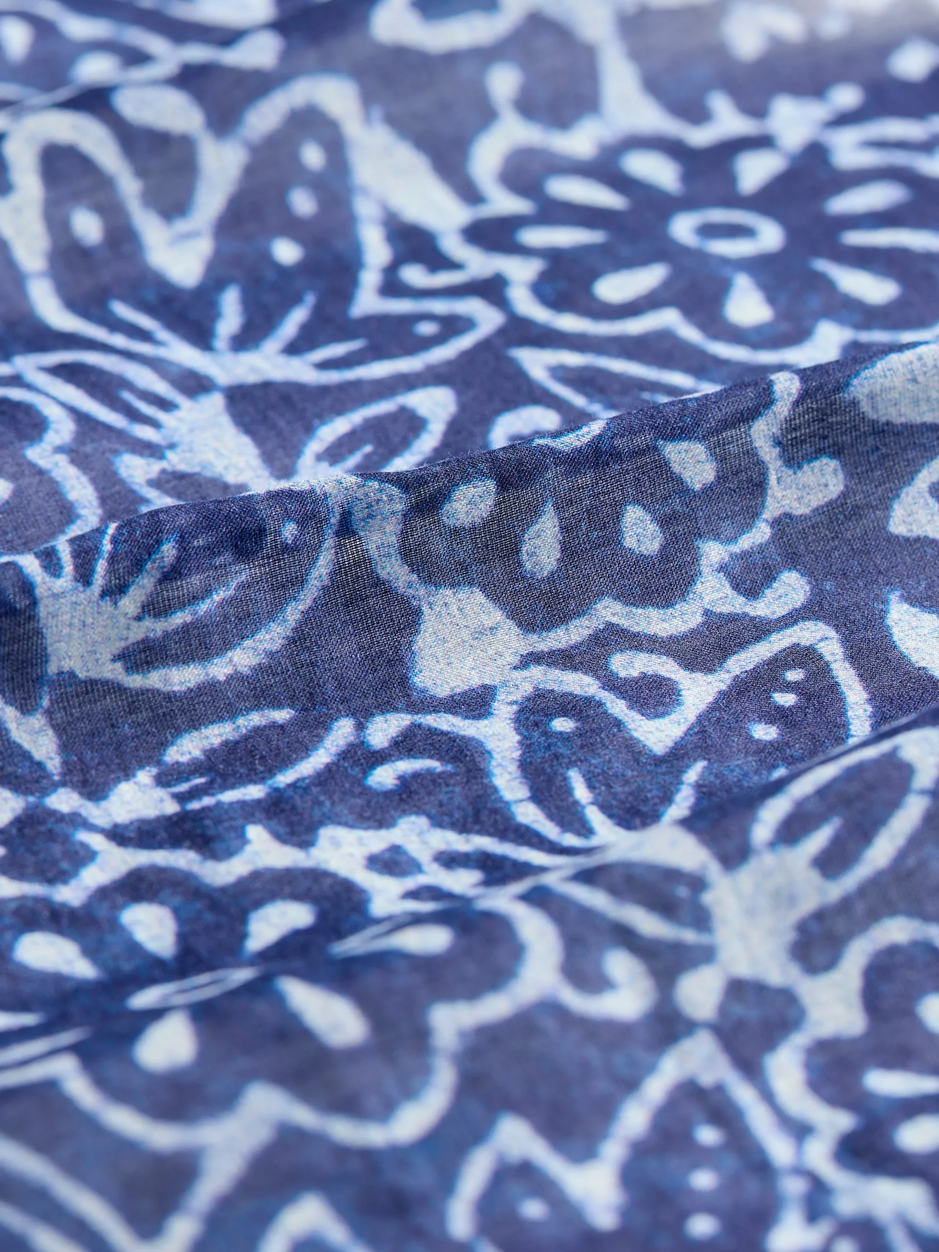 Faherty Brand Batik Diamond Bandana -^Women Scarves & Wraps