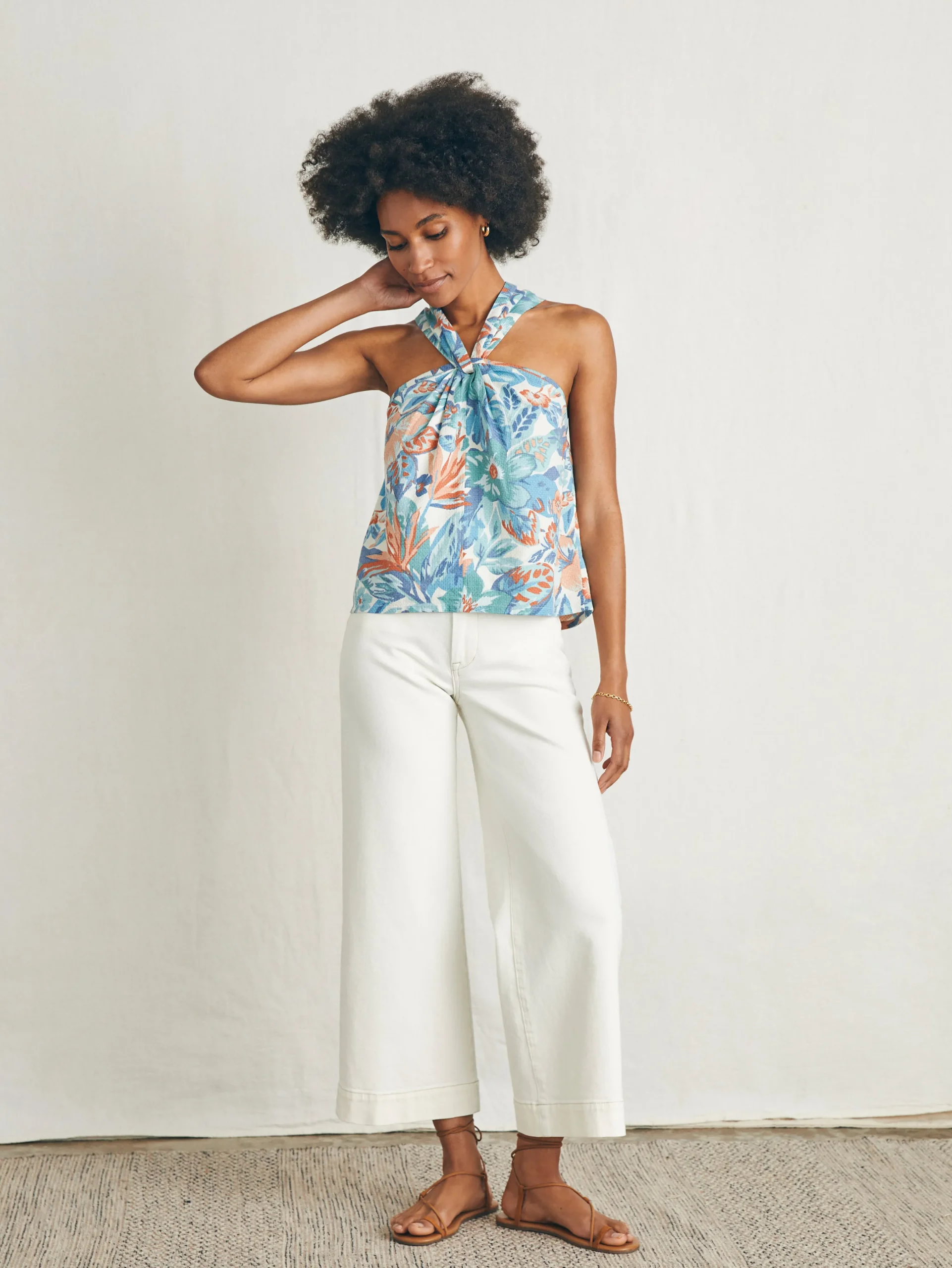 Faherty Brand Bay Twist Top -^Women Shirts & Tops