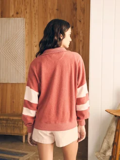 Faherty Brand Beach Fleece Quarter Zip -^Women Hoodies & Sweatshirts