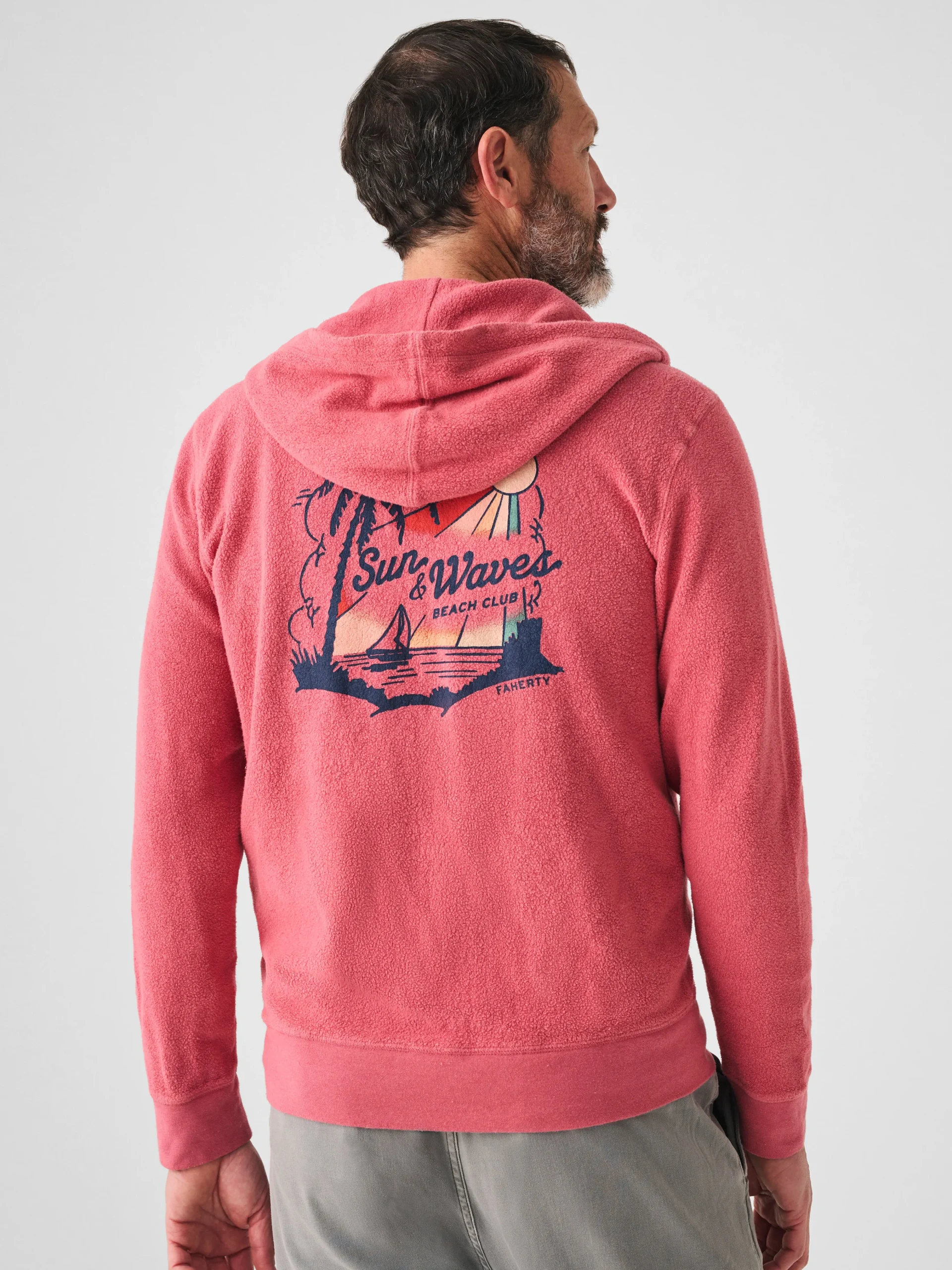 Faherty Brand Beach Fleece Zip Hoodie -^ Hoodies & Sweatshirts