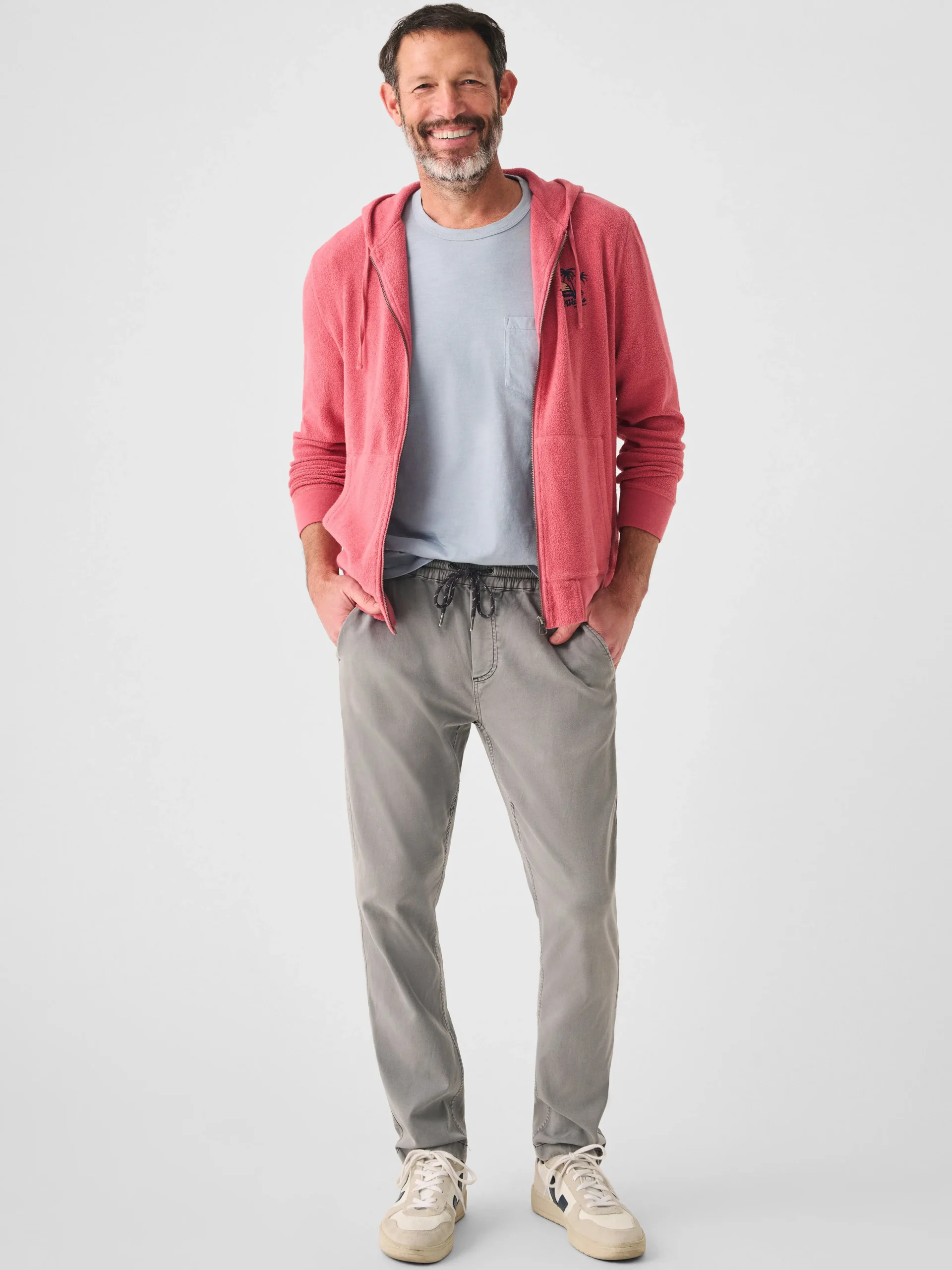 Faherty Brand Beach Fleece Zip Hoodie -^ Hoodies & Sweatshirts