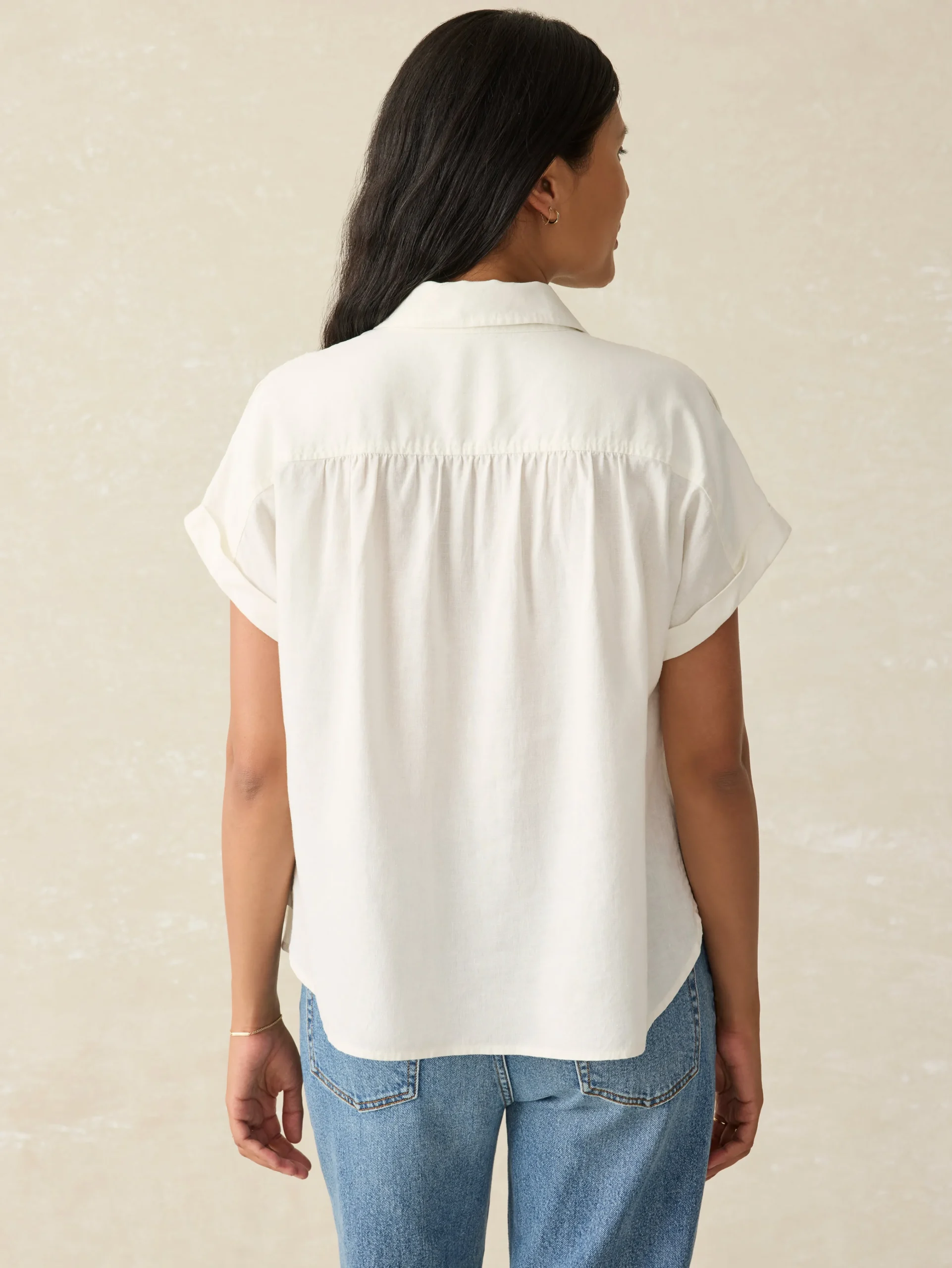 Faherty Brand Breeze Shirt -^Women Shirts & Tops