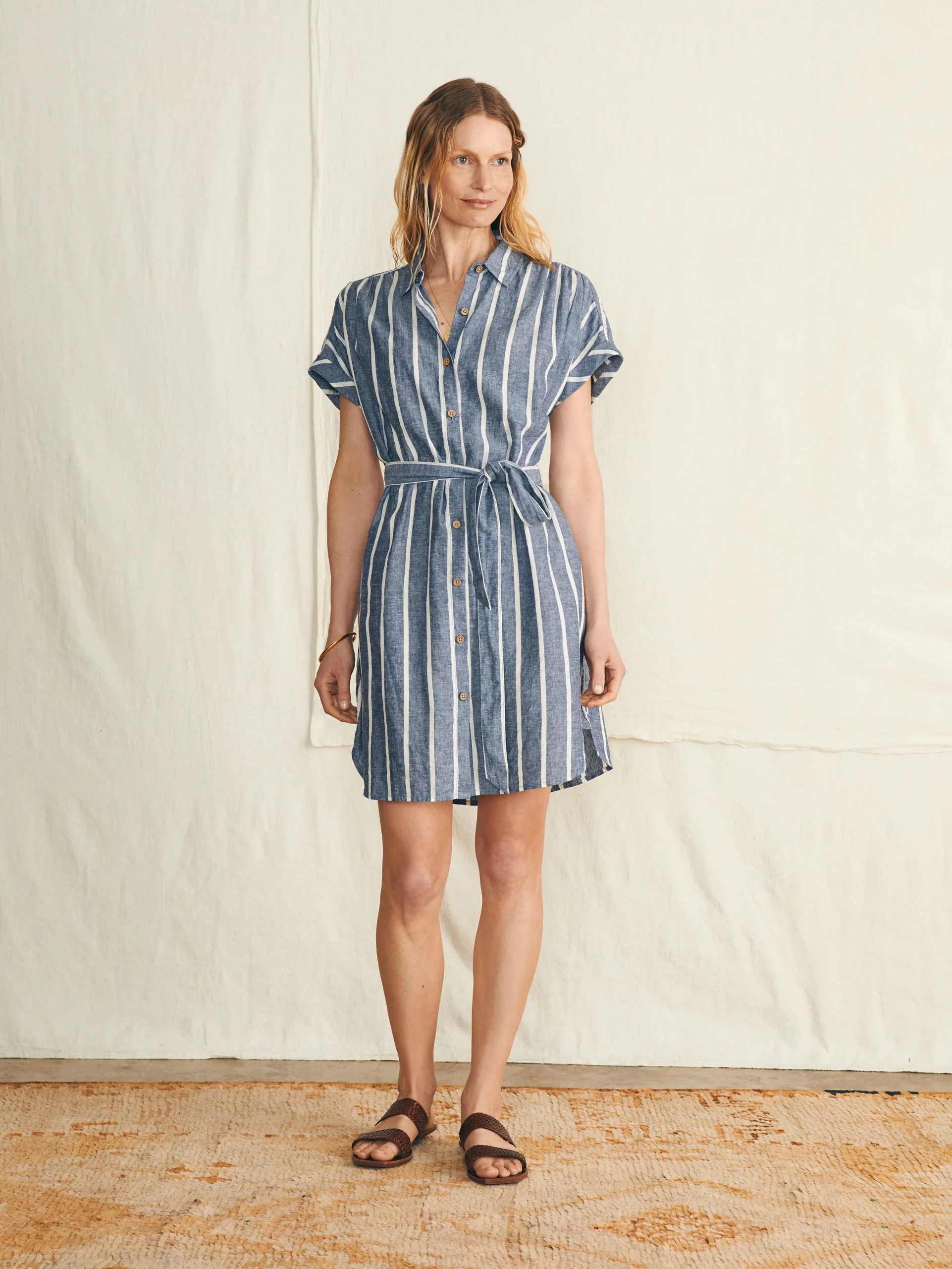 Faherty Brand Breeze Shirtdress -^Women Dresses