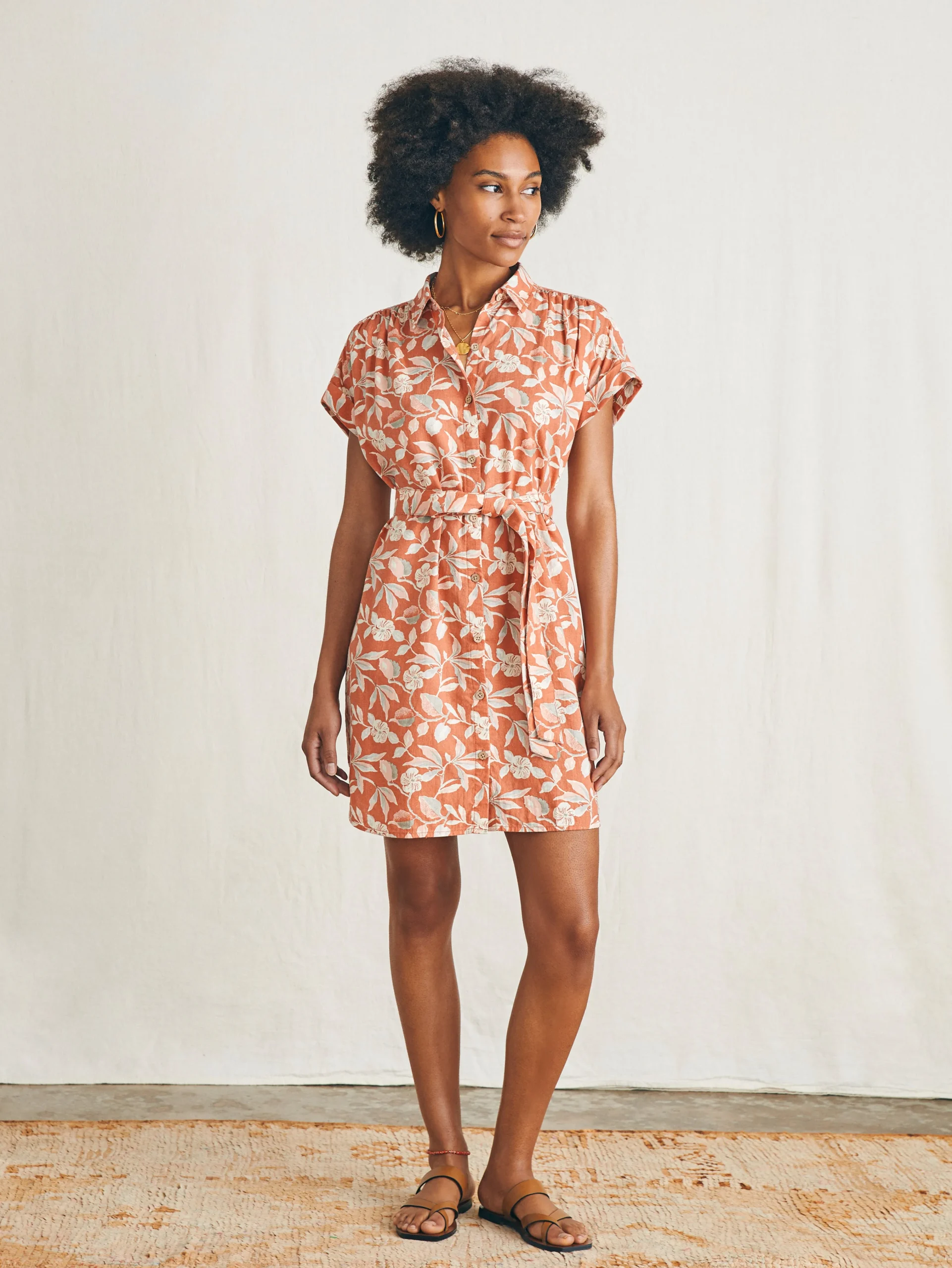 Faherty Brand Breeze Shirtdress -^Women Dresses