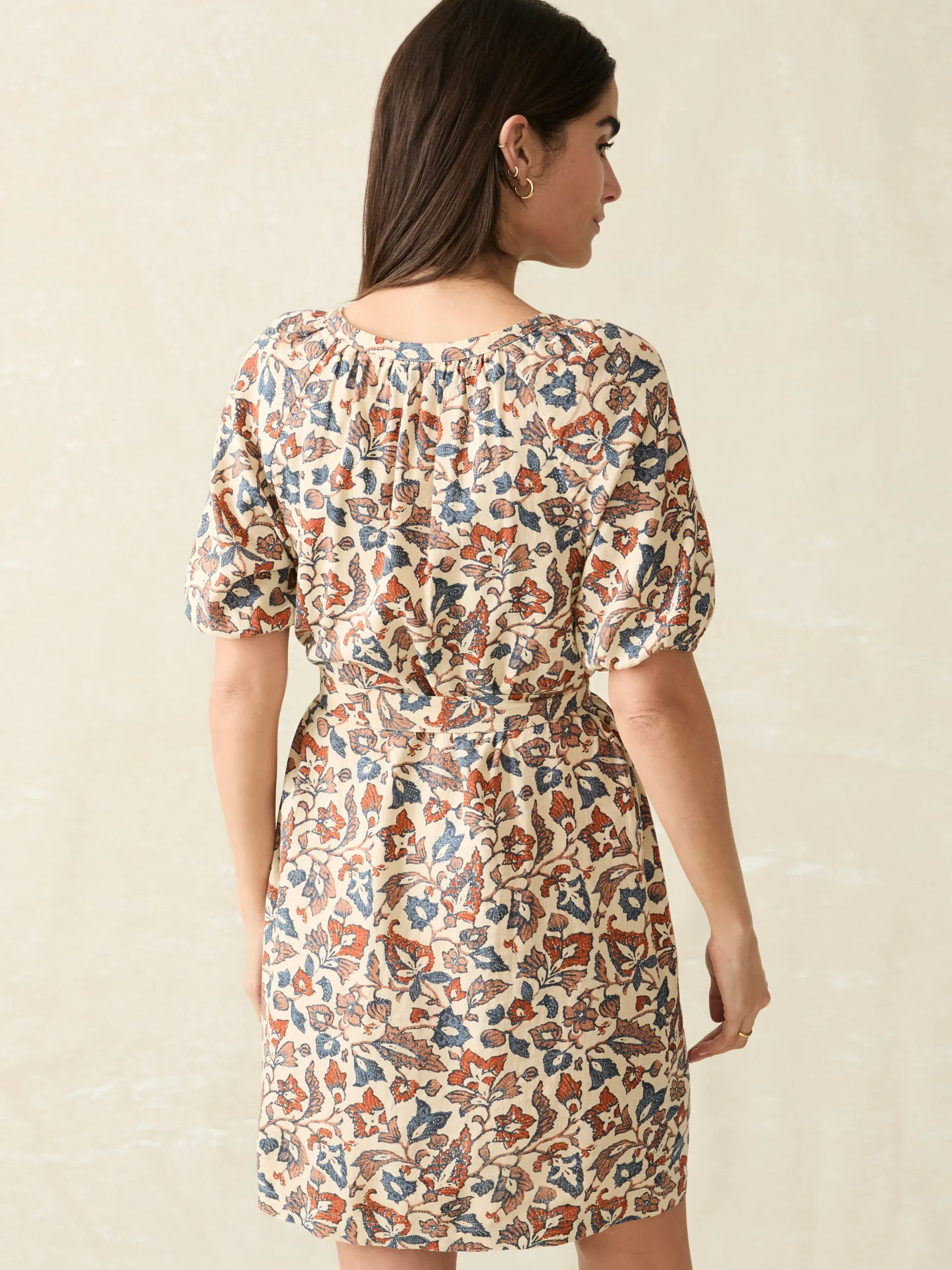 Faherty Brand Carmel Mini Dress -^Women Dresses
