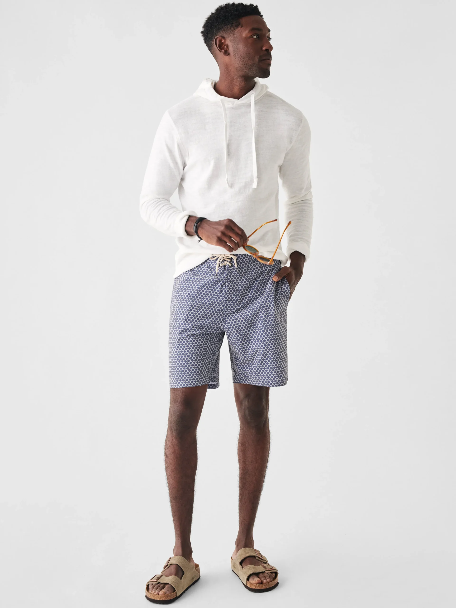 Faherty Brand Classic Boardshort (7" Inseam) -^ Swim