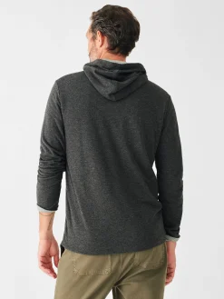 Faherty Brand Cloud Cotton Reversible Hoodie -^ Hoodies & Sweatshirts