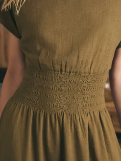 Faherty Brand Coast To Coast Midi Dress -^Women Dresses