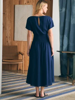 Faherty Brand Coast To Coast Midi Dress -^Women Dresses