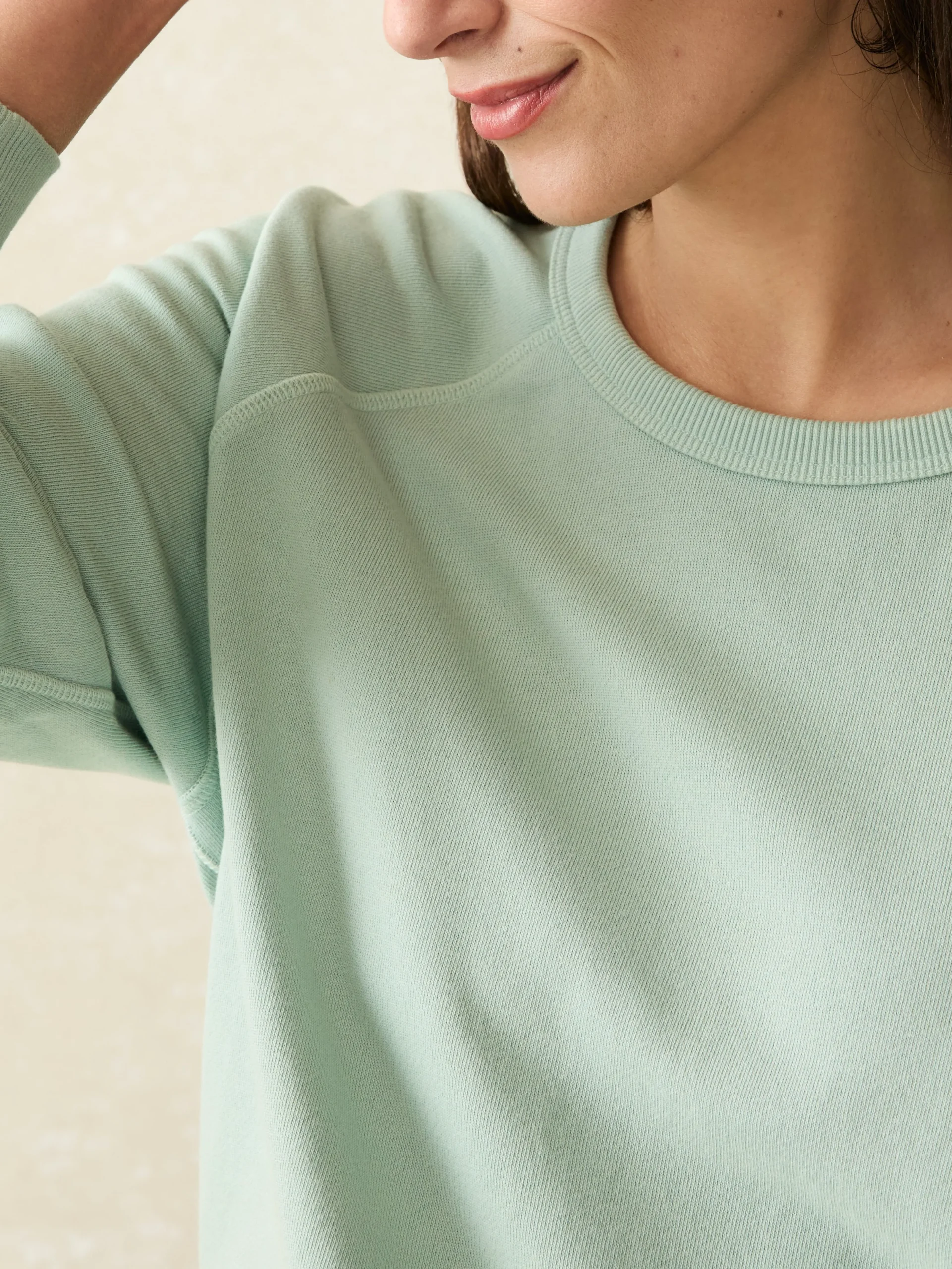 Faherty Brand Coastal Cloud Crew -^Women Hoodies & Sweatshirts