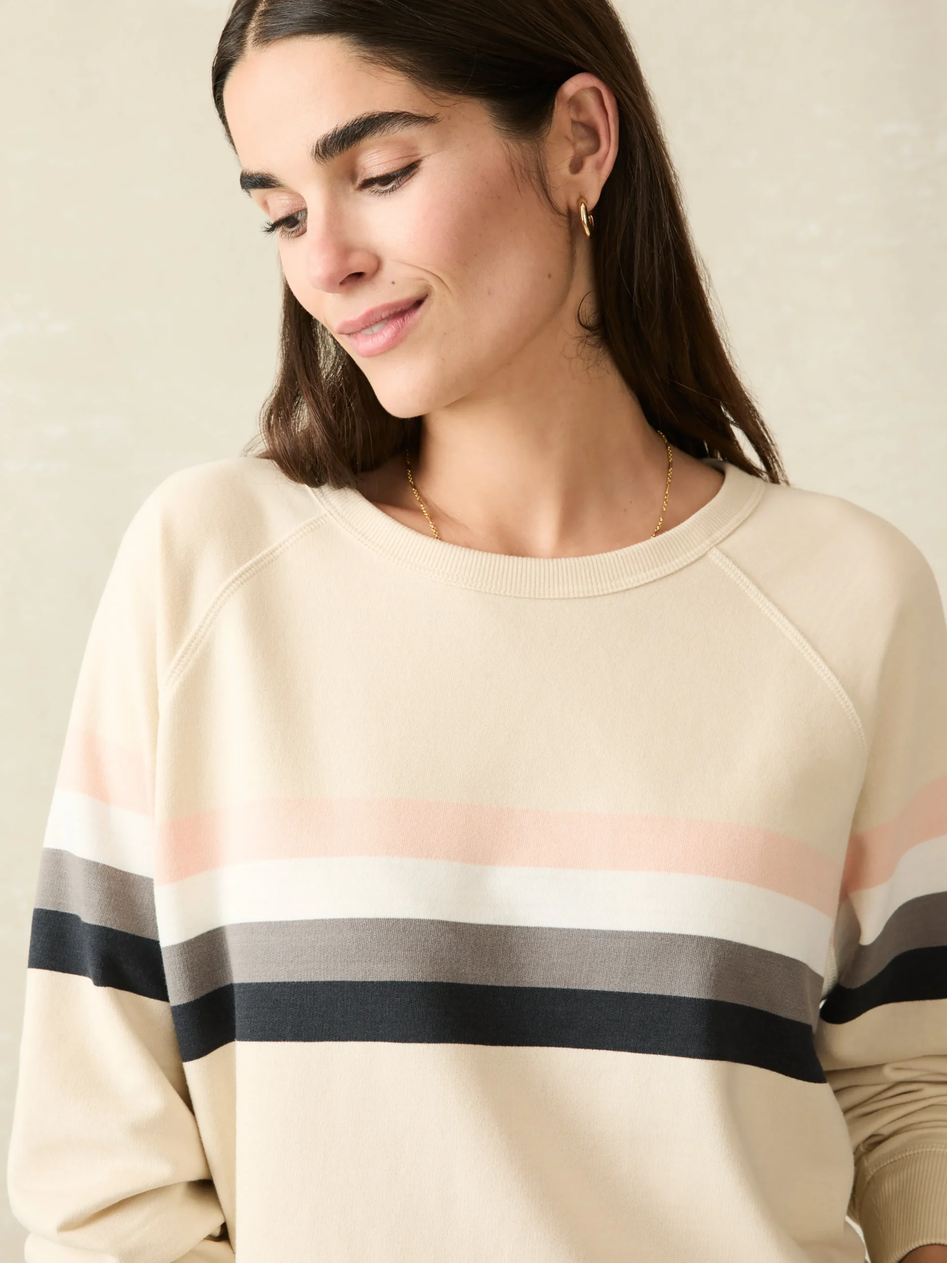 Faherty Brand Coastal Cloud Crew -^Women Hoodies & Sweatshirts