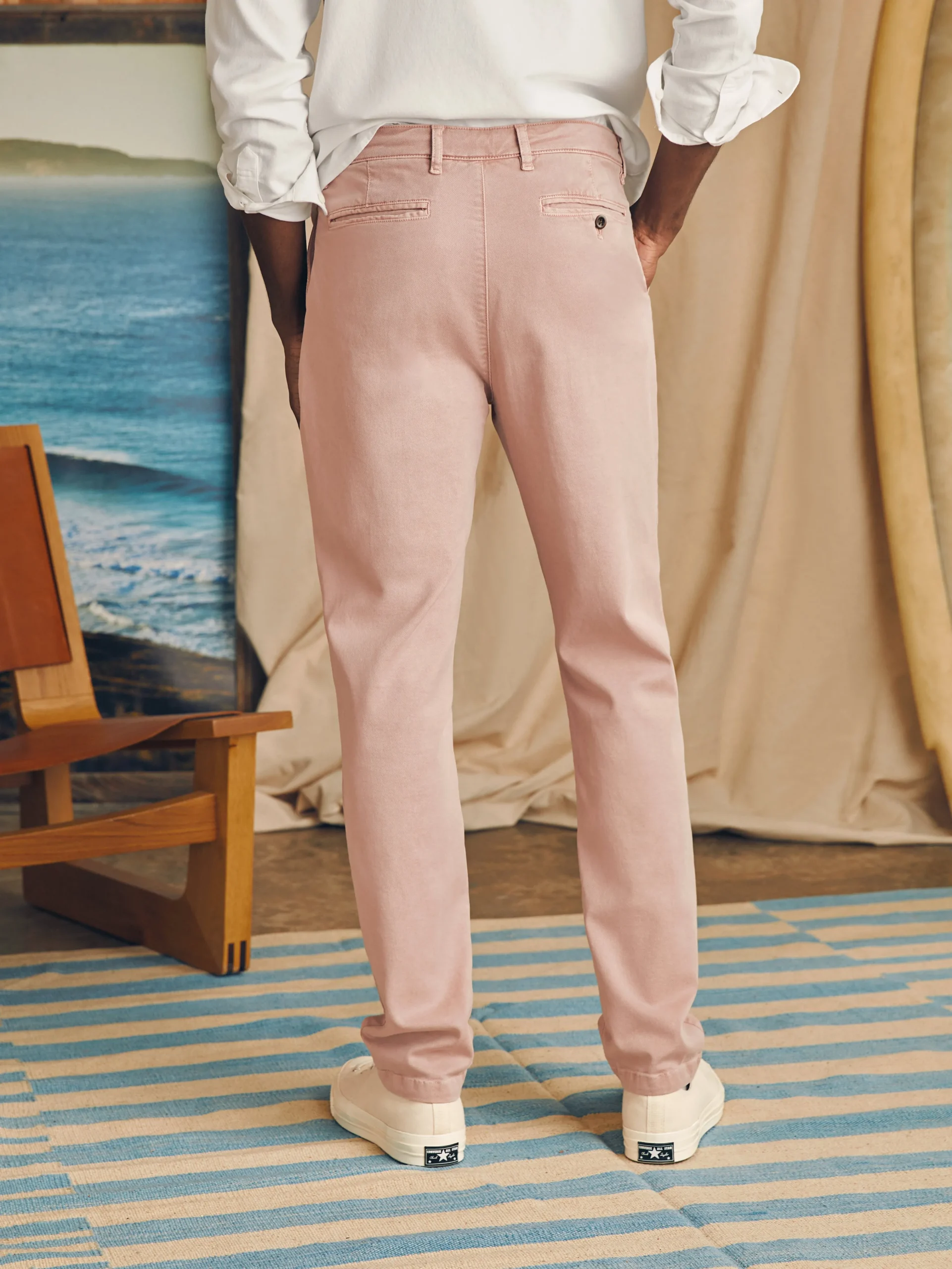 Faherty Brand Coastline Stretch Chino (32" Inseam) -^ Pants