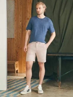 Faherty Brand Coastline Stretch Chino Short (8" Inseam) -^ Shorts