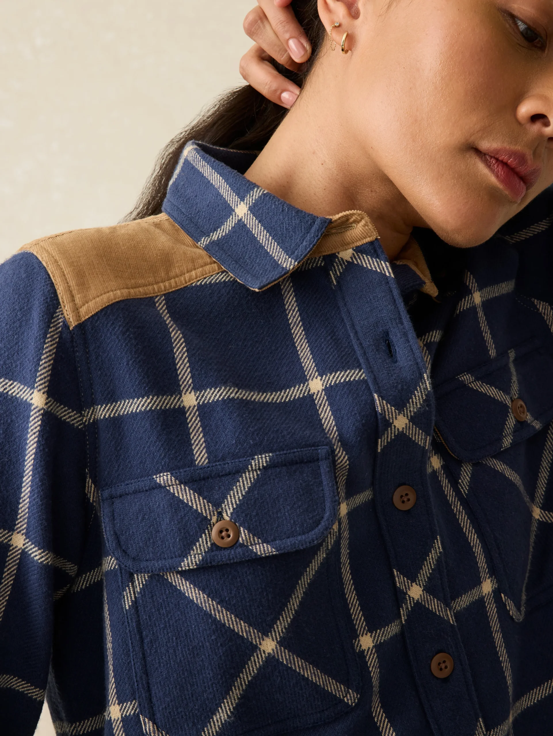 Faherty Brand Daly Shirt -^Women Shirts & Tops