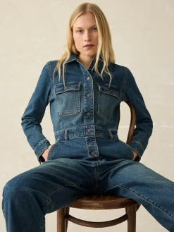 Faherty Brand Denim Michelle Jumpsuit -^Women Dresses