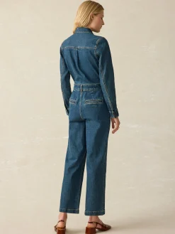 Faherty Brand Denim Michelle Jumpsuit -^Women Dresses
