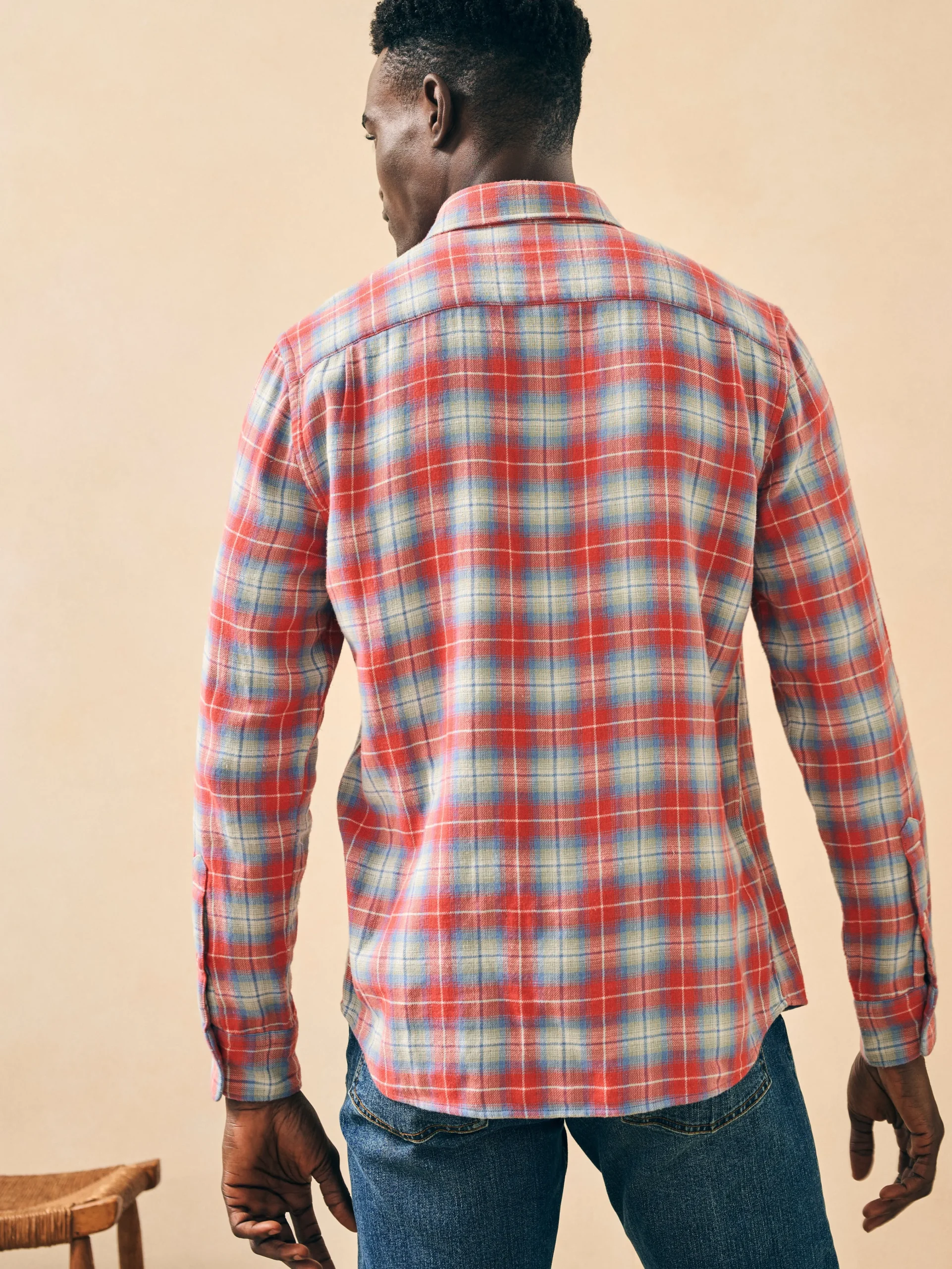 Faherty Brand Doublecloth Shirt -^ Shirts