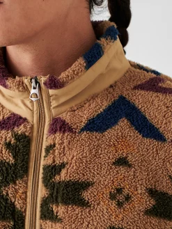 Faherty Brand Doug Good Feather High Pile Fleece Full Zip -^ Jackets & Vests