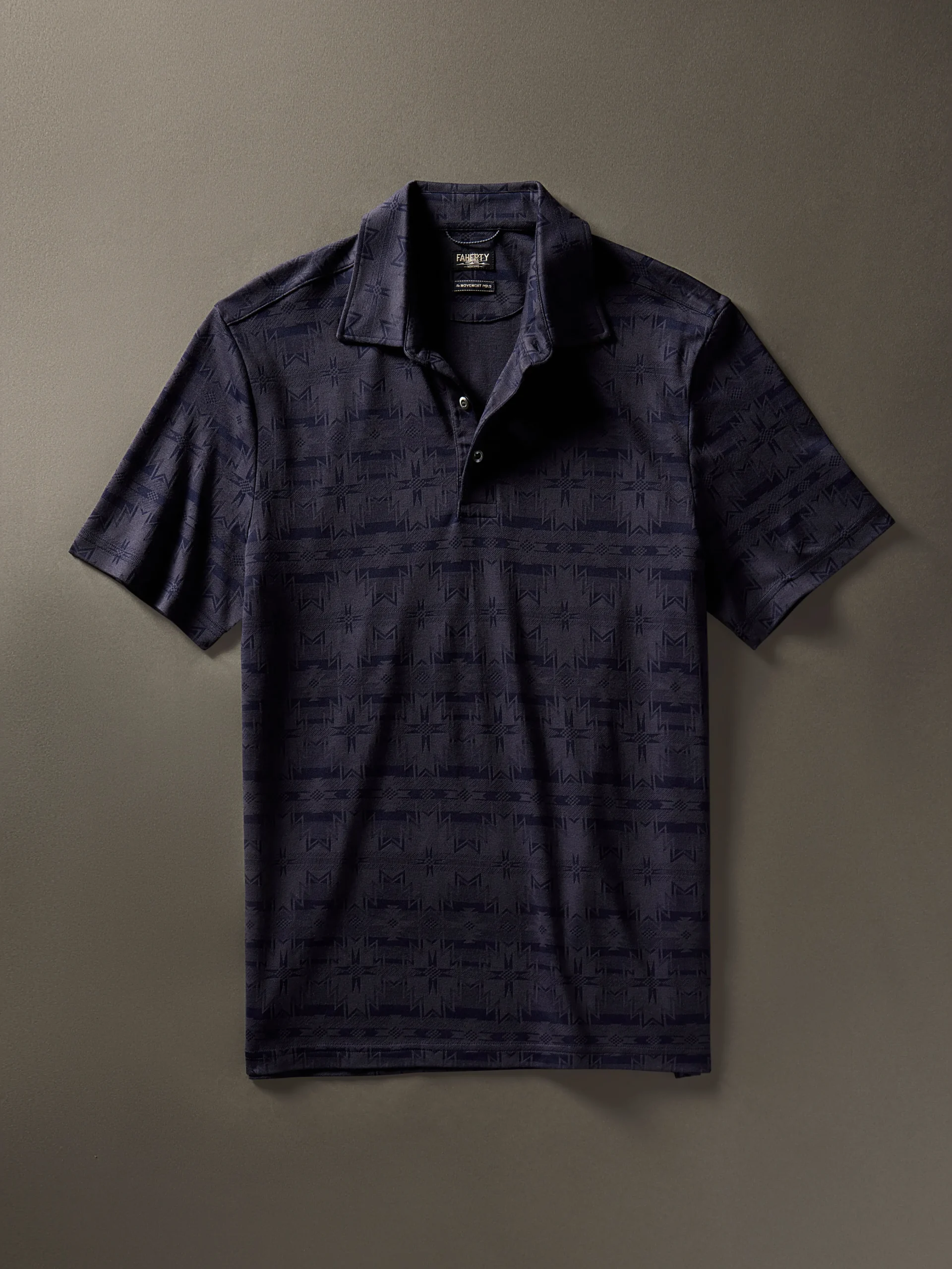 Faherty Brand Doug Good Feather Movement™ Short-Sleeve Pique Polo -^ Polo Shirts|T-Shirts & Henleys