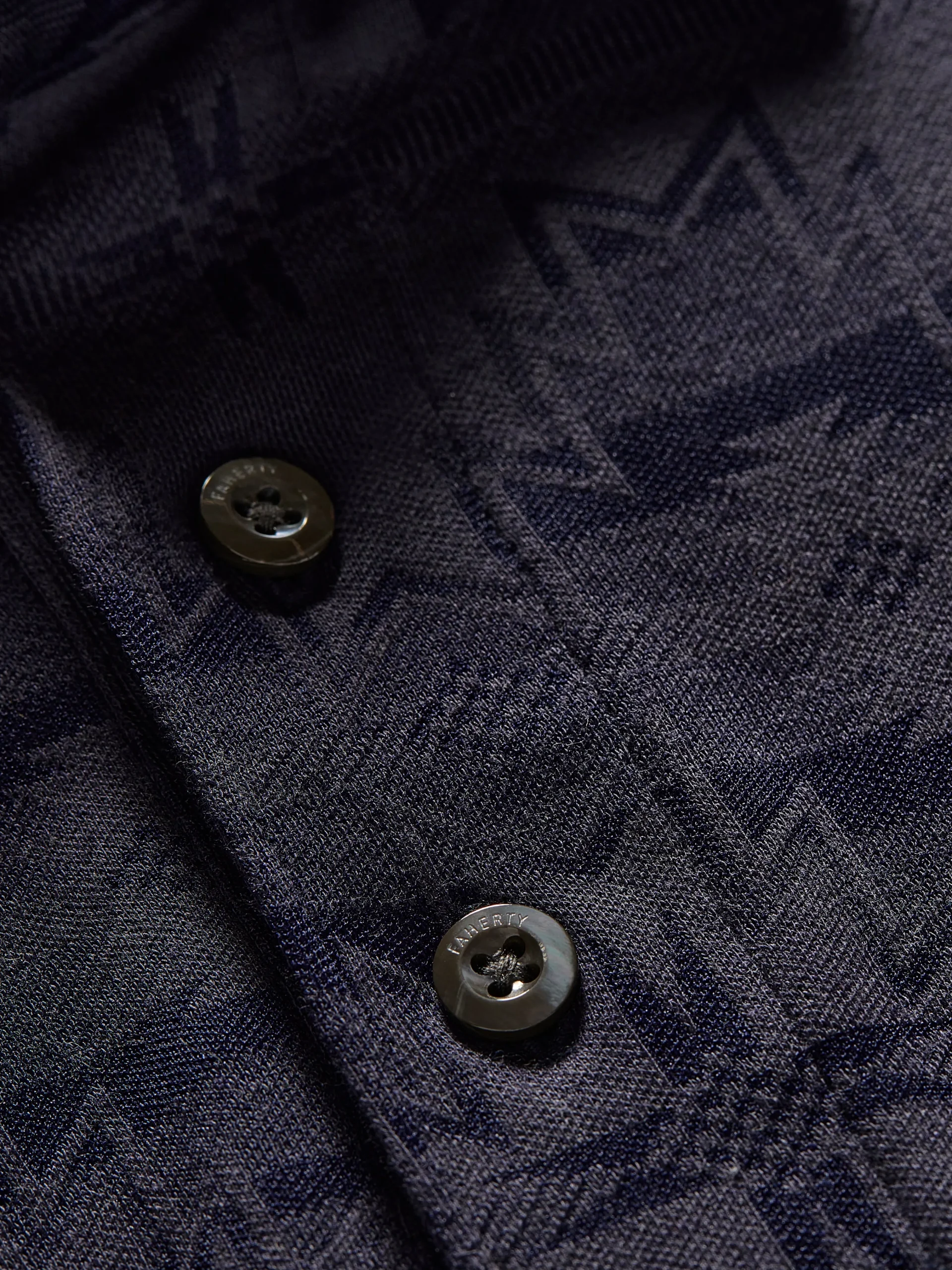 Faherty Brand Doug Good Feather Movement™ Short-Sleeve Pique Polo -^ Polo Shirts|T-Shirts & Henleys