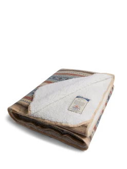 Faherty Brand Doug Good Feather Recycled High Pile Fleece Blanket -^Women Home & More|Home & More