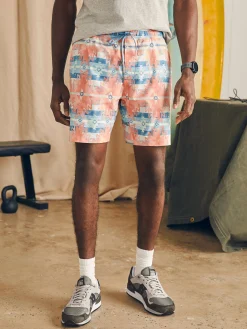 Faherty Brand Doug Good Feather Shorelite Active Swim Short (7" Inseam) -^ Shorts|Swim