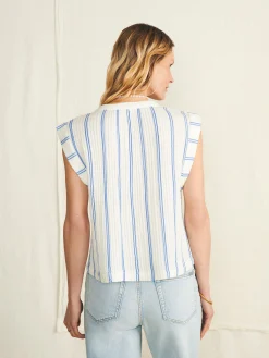 Faherty Brand Dream Cotton Gauze Dylan Top -^Women Shirts & Tops