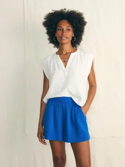Faherty Brand Dream Cotton Gauze Short -^Women Shorts & Skirts