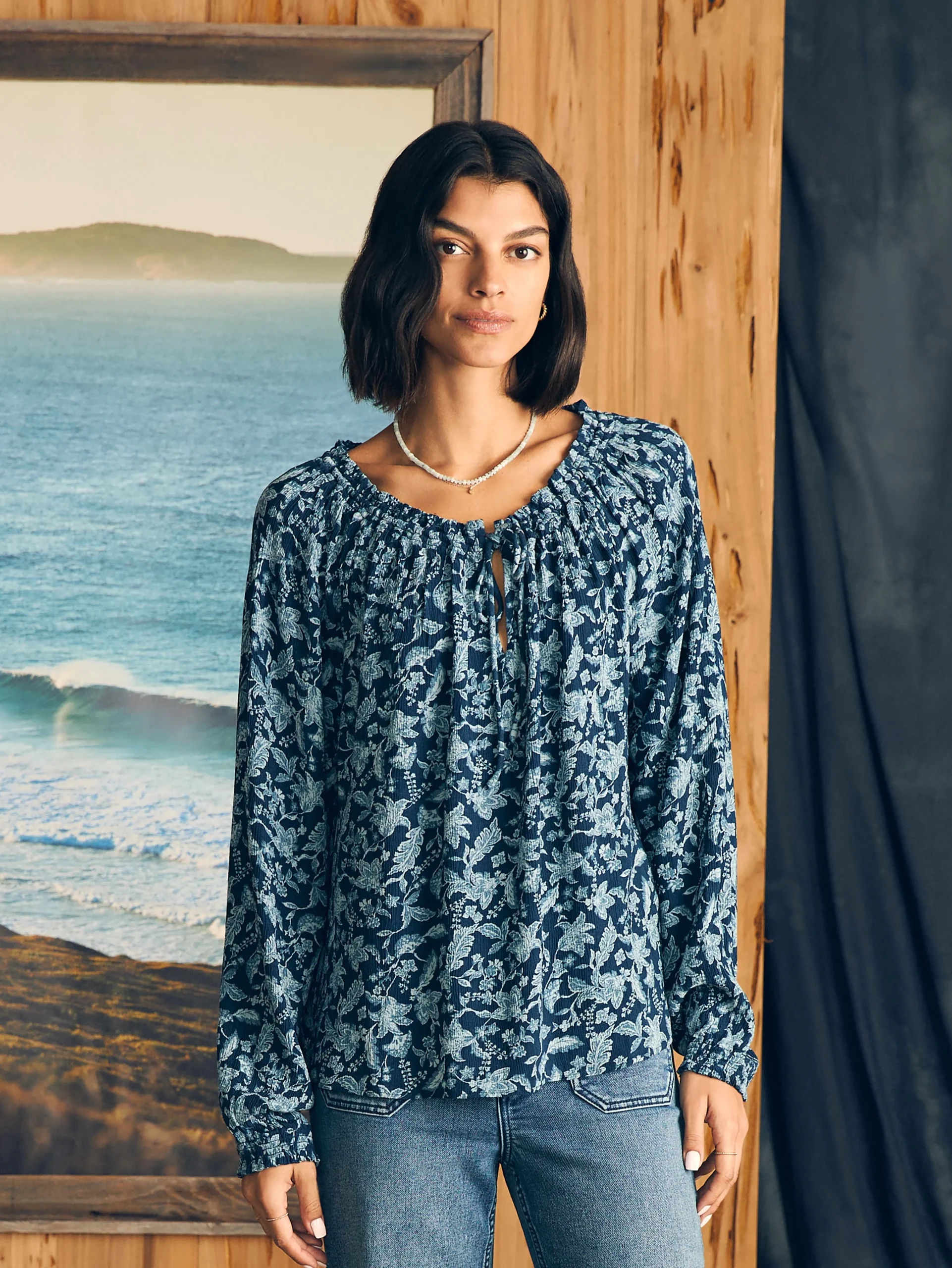 Faherty Brand Emery Top -^Women Shirts & Tops