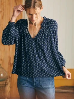 Faherty Brand Emery Top -^Women Shirts & Tops