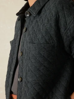 Faherty Brand Epic Quilted Fleece Shirt Jacket -^Women Blazers & Outerwear