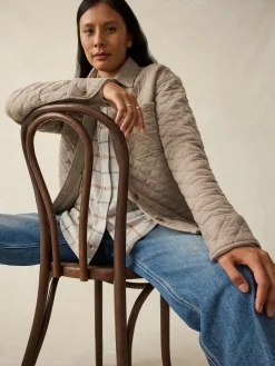 Faherty Brand Epic Quilted Fleece Shirt Jacket -^Women Blazers & Outerwear