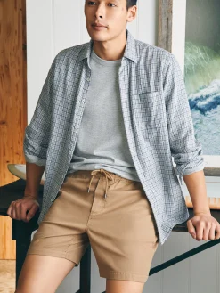 Faherty Brand Essential Drawstring Short (6.5