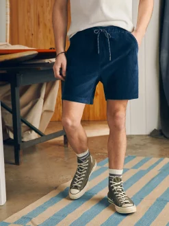 Faherty Brand Essential Italian Knit Cord Short (6" Inseam) -^ Shorts