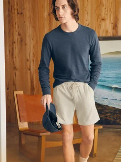 Faherty Brand Essential Italian Knit Cord Short (6" Inseam) -^ Shorts