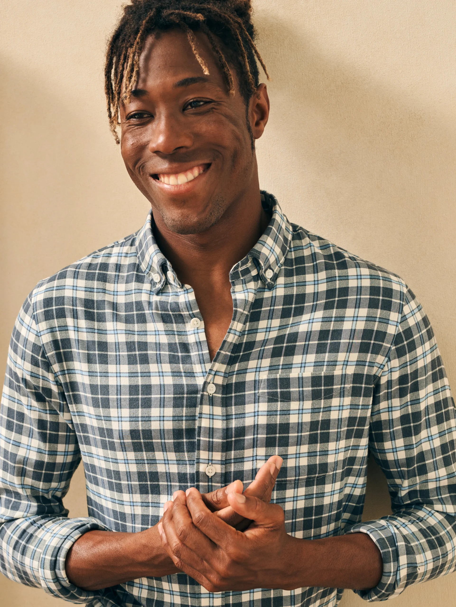 Faherty Brand Featherweight Flannel Shirt -^ Shirts
