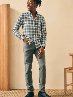 Faherty Brand Featherweight Flannel Shirt -^ Shirts