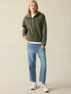 Faherty Brand Fireside Fleece Popover -^Women Blazers & Outerwear