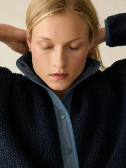 Faherty Brand Fireside Fleece Popover -^Women Blazers & Outerwear
