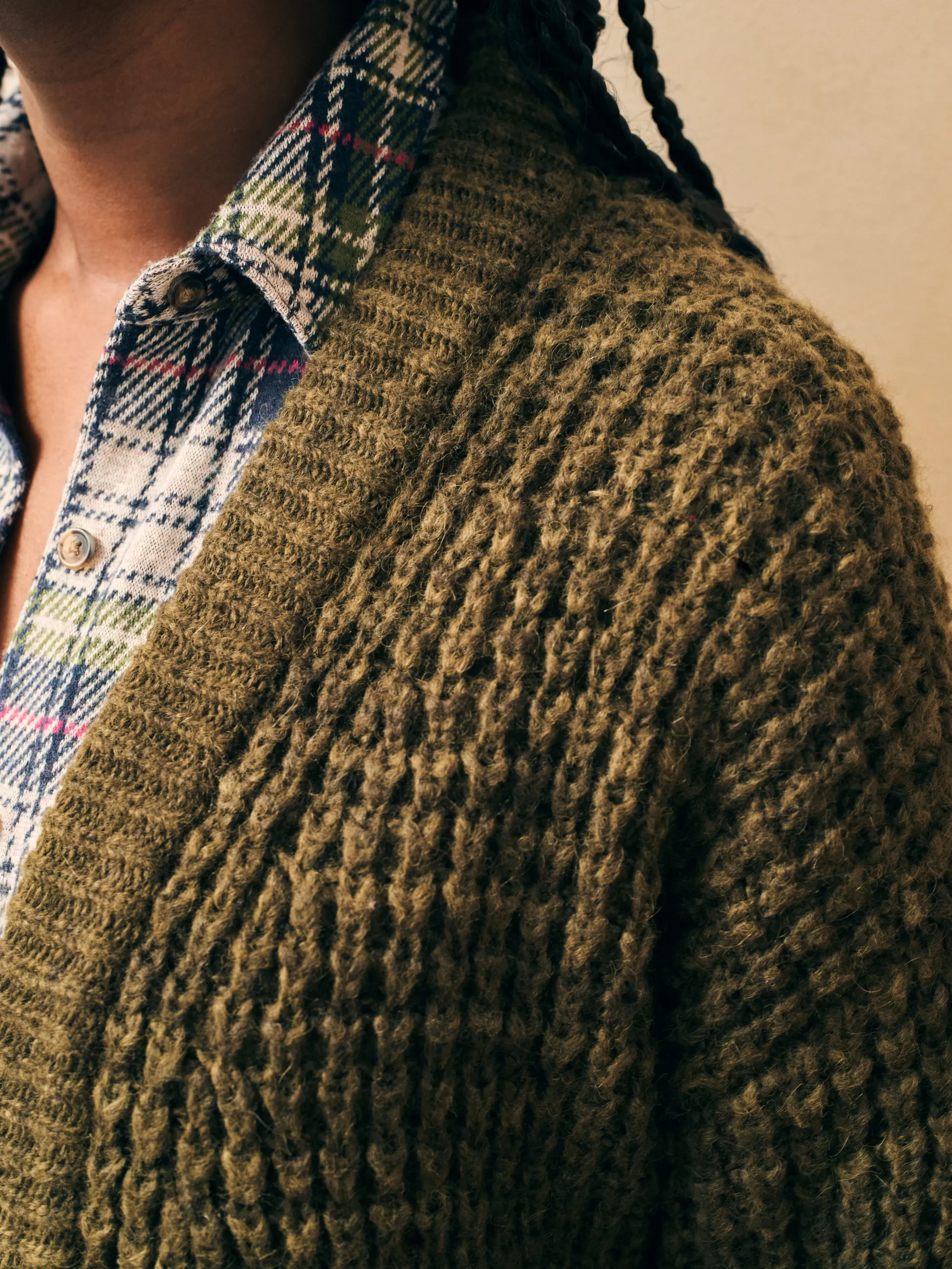Faherty Brand Frost Waffle Cardigan -^Women Sweaters