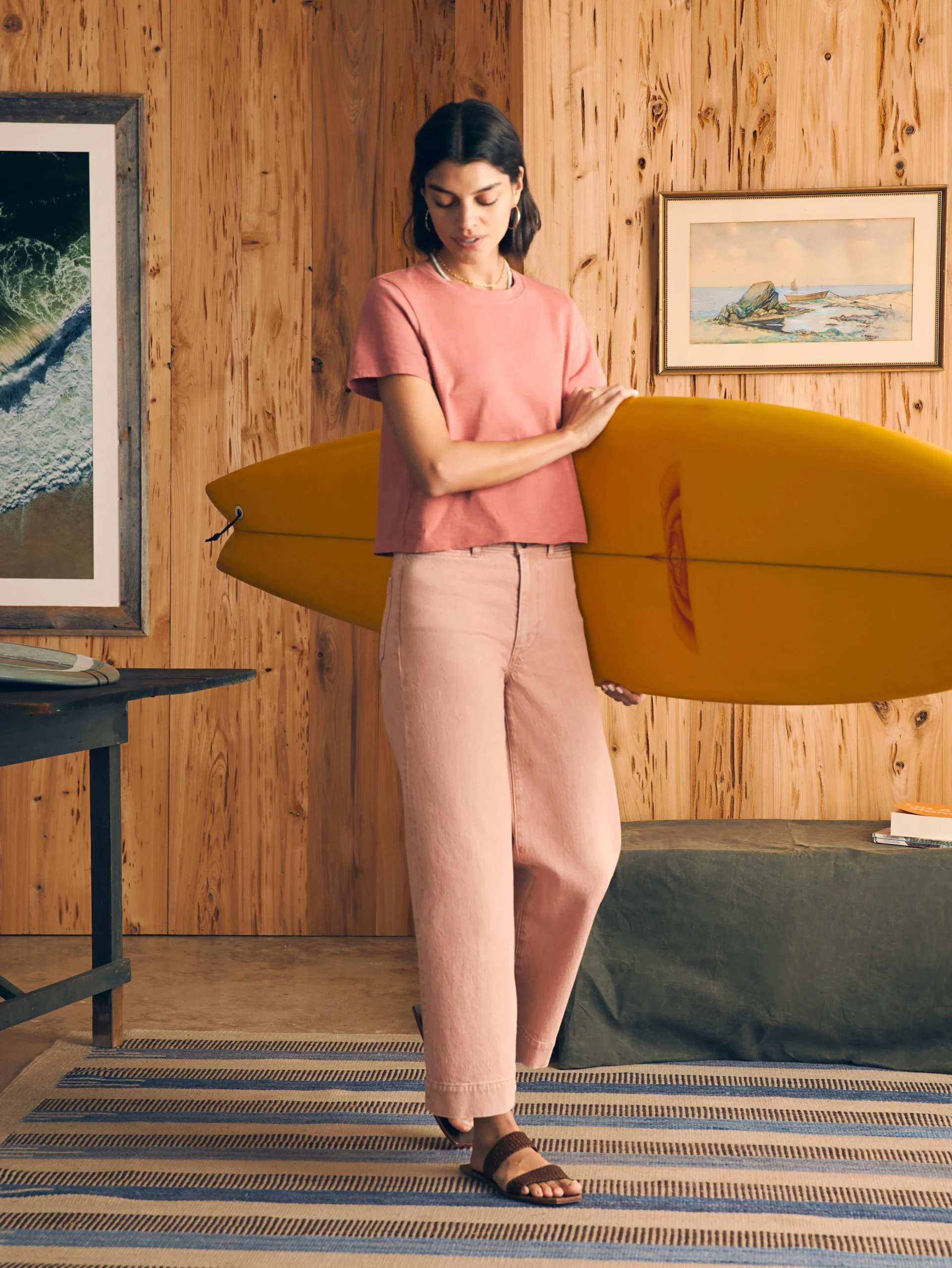 Faherty Brand Harbor Crop Jean -^Women Pants|Jeans