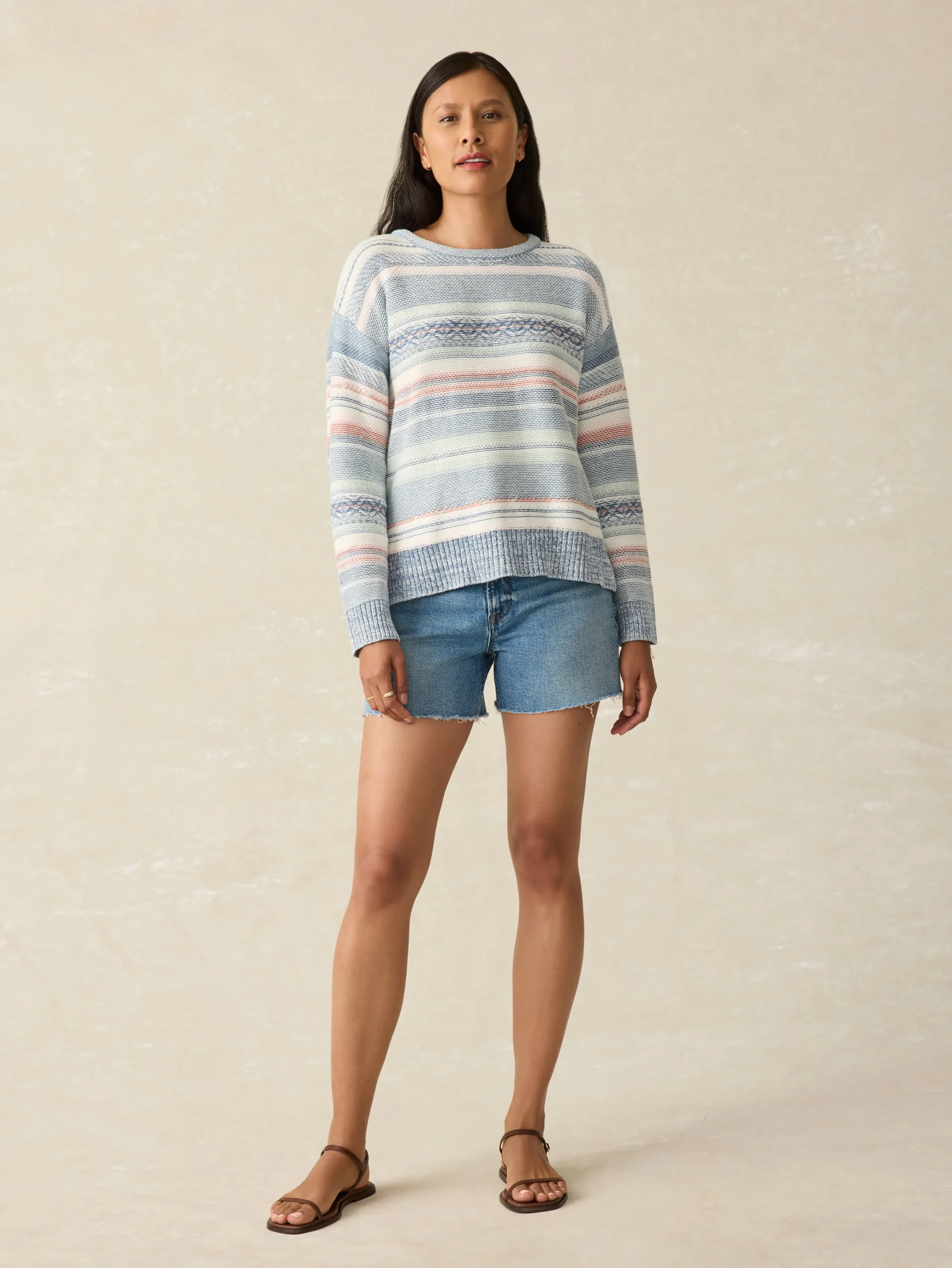 Faherty Brand High Tide Sweater -^Women Sweaters