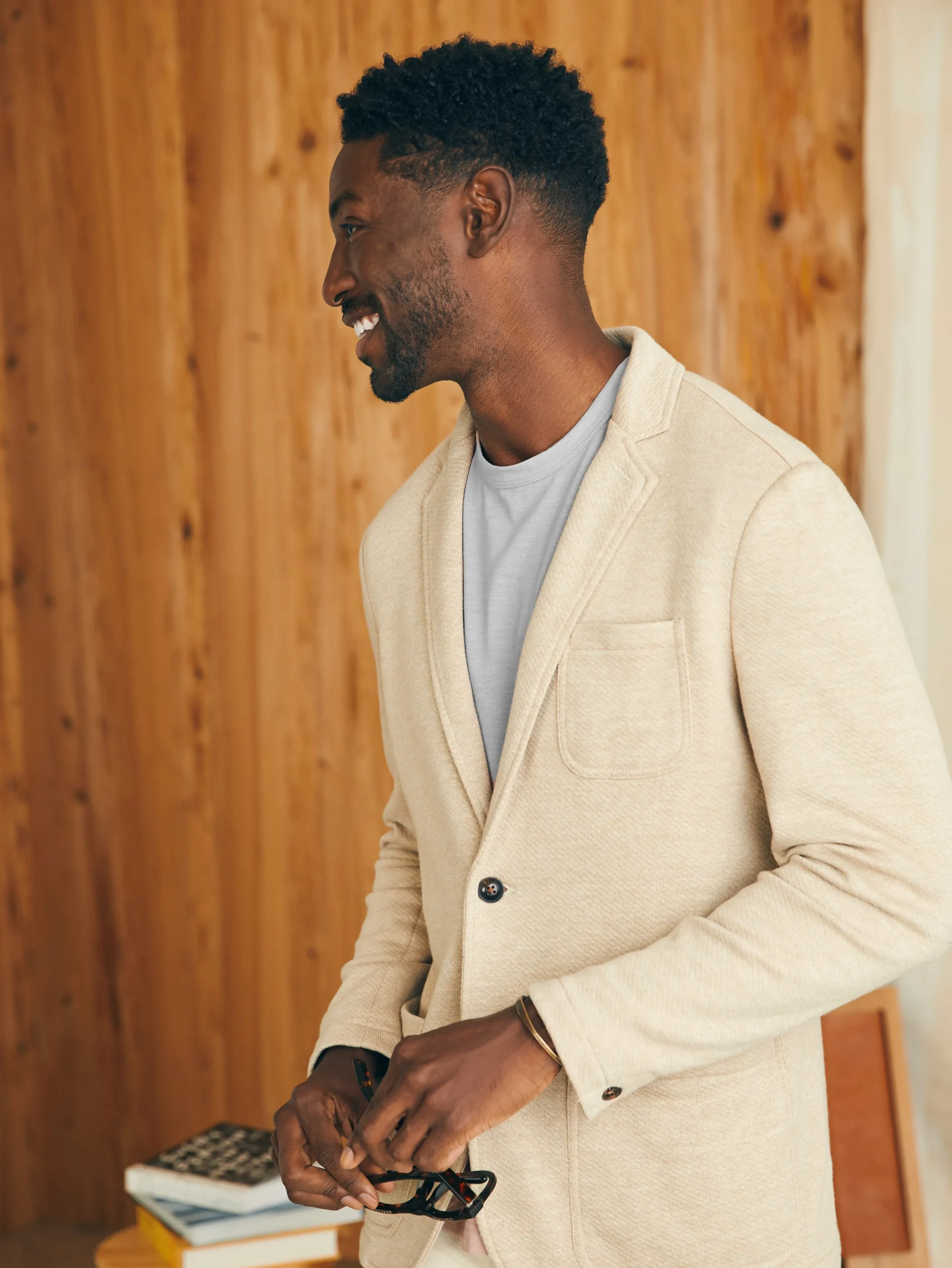 Faherty Brand Inlet Knit Blazer -^ Blazers