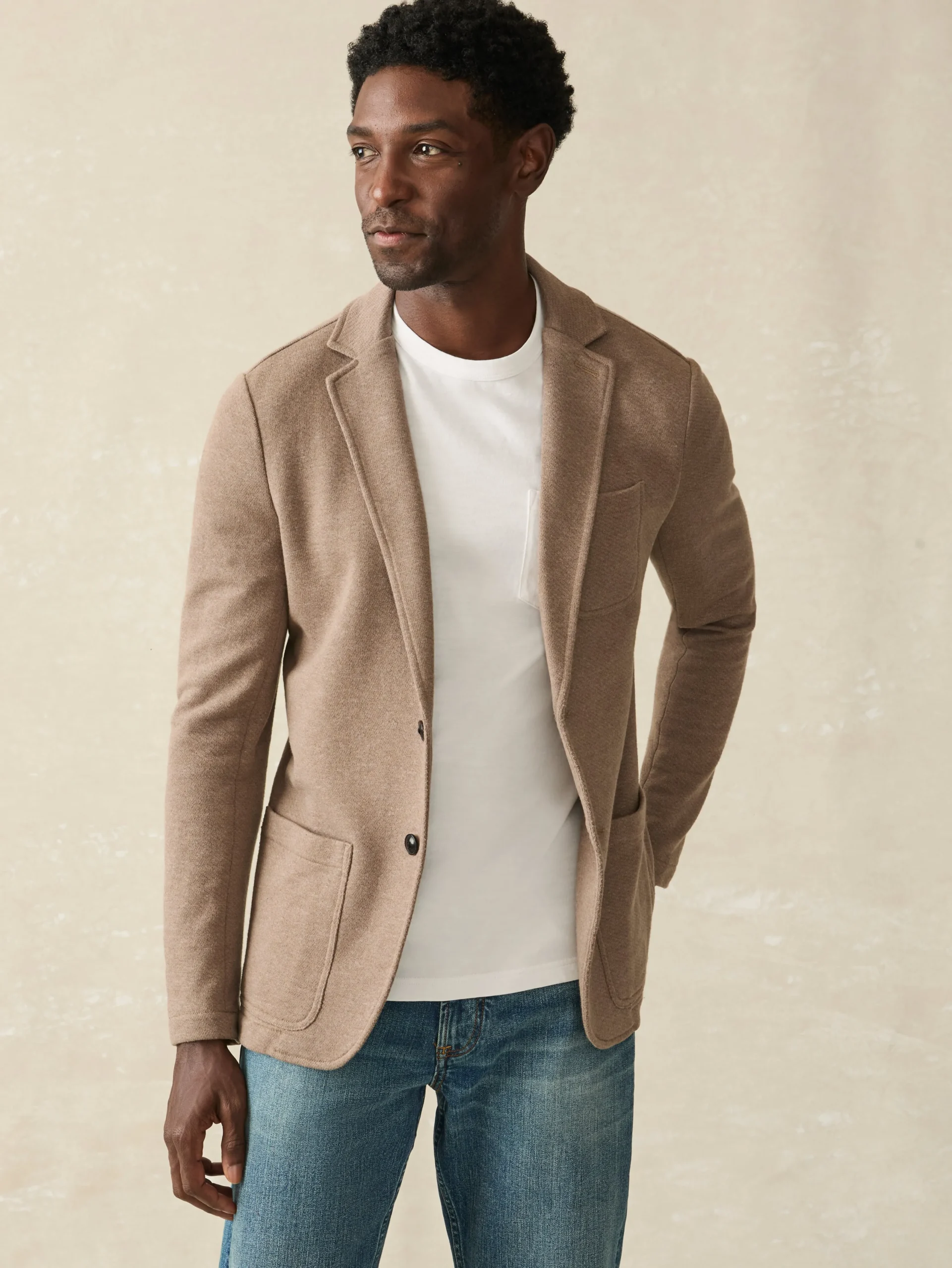 Faherty Brand Inlet Knit Blazer -^ Blazers