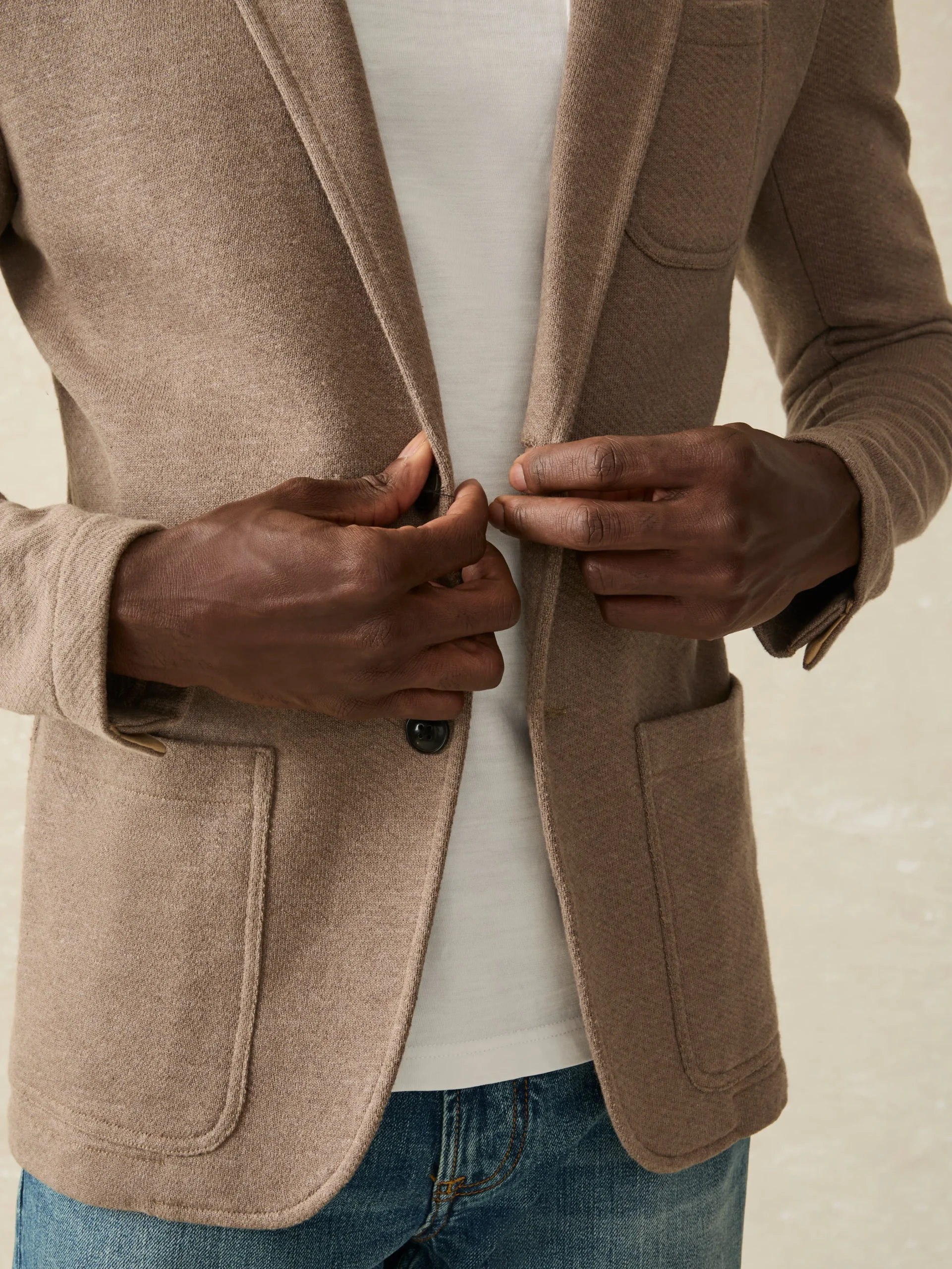 Faherty Brand Inlet Knit Blazer -^ Blazers