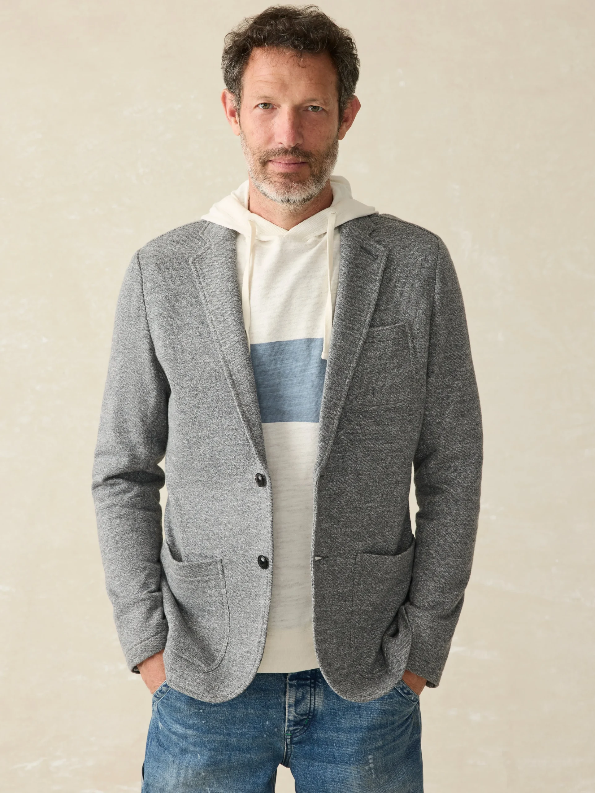Faherty Brand Inlet Knit Blazer (Short) -^ Blazers